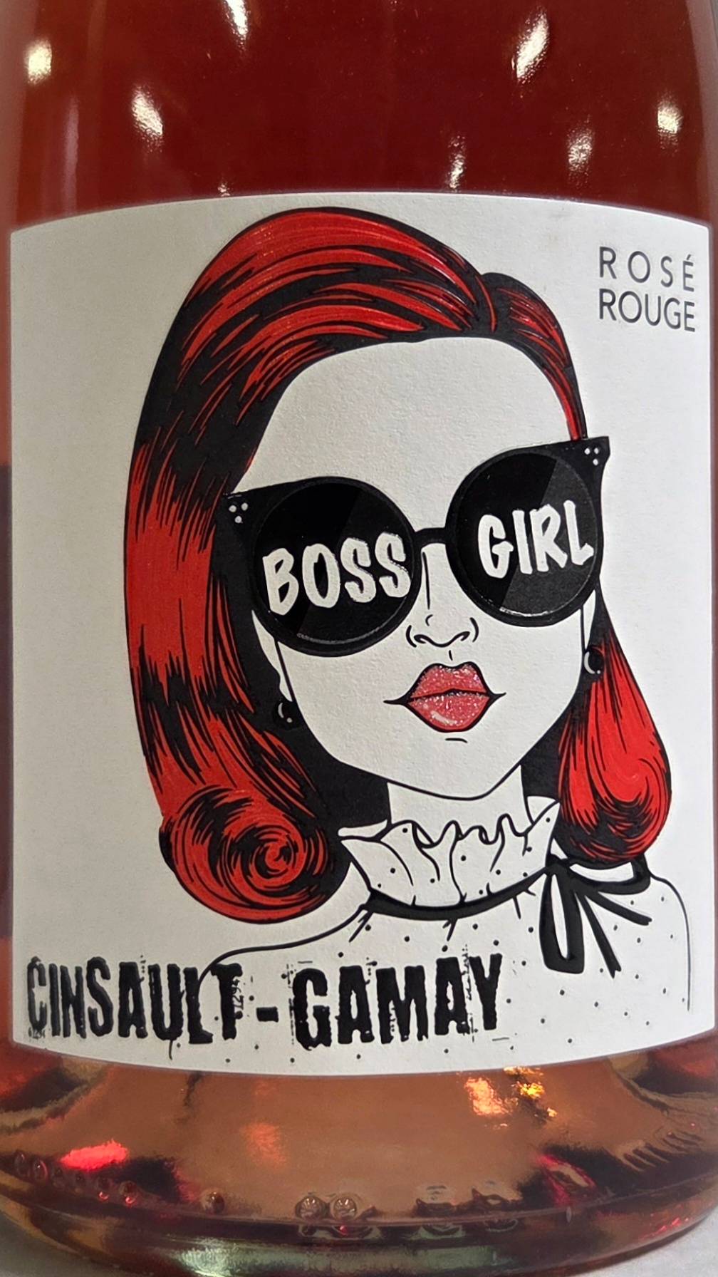 Boss Girl Rosé Cinsault-Gamay vein (Vignobles Vellas) 12,5% 0,75l - Image 2