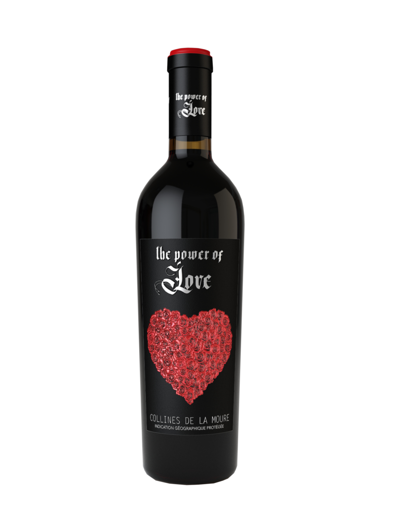 The Power of Love Red 2024 kaitstud geograafilise tähisega vein (Vignobles Vellas) 13% 0,75l
